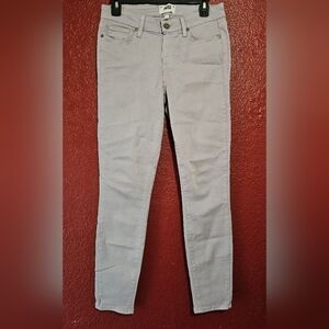 PAIGE Light Purple Verdugo Ankle Jeans